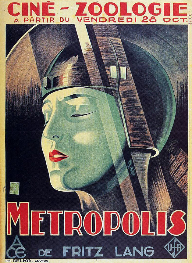 Seen: Metropolis Film Poster // Werner Graul