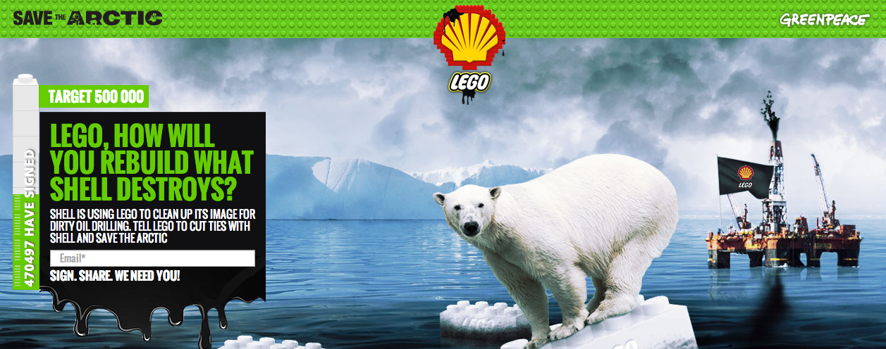 Editor’s Space // Seen: Greenpeace to LEGO: Everything is NOT Awesome
